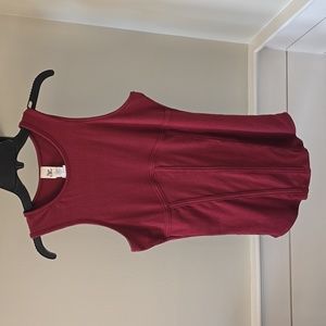 Sew in love burgundy tank